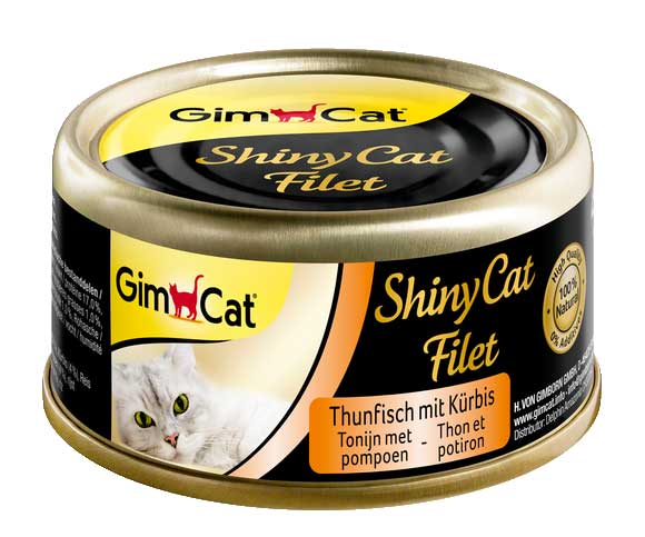 Gimpet ShinyCat Filet - консервы Джимпет с тунцом и тыквой 70 г