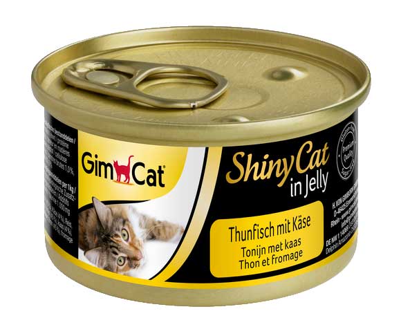 Gimpet ShinyCat - консервы Джимпет с тунцом и сыром 70 г
