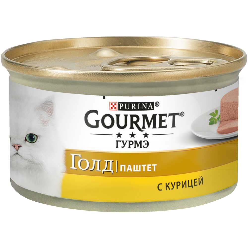 Вологий корм Purina Gourmet Gold для котів з куркою 85г