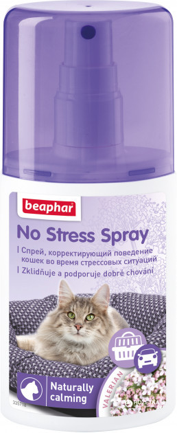 Beaphar No Stress Spray - спрей антистресс Бифар для кошек 125 мл