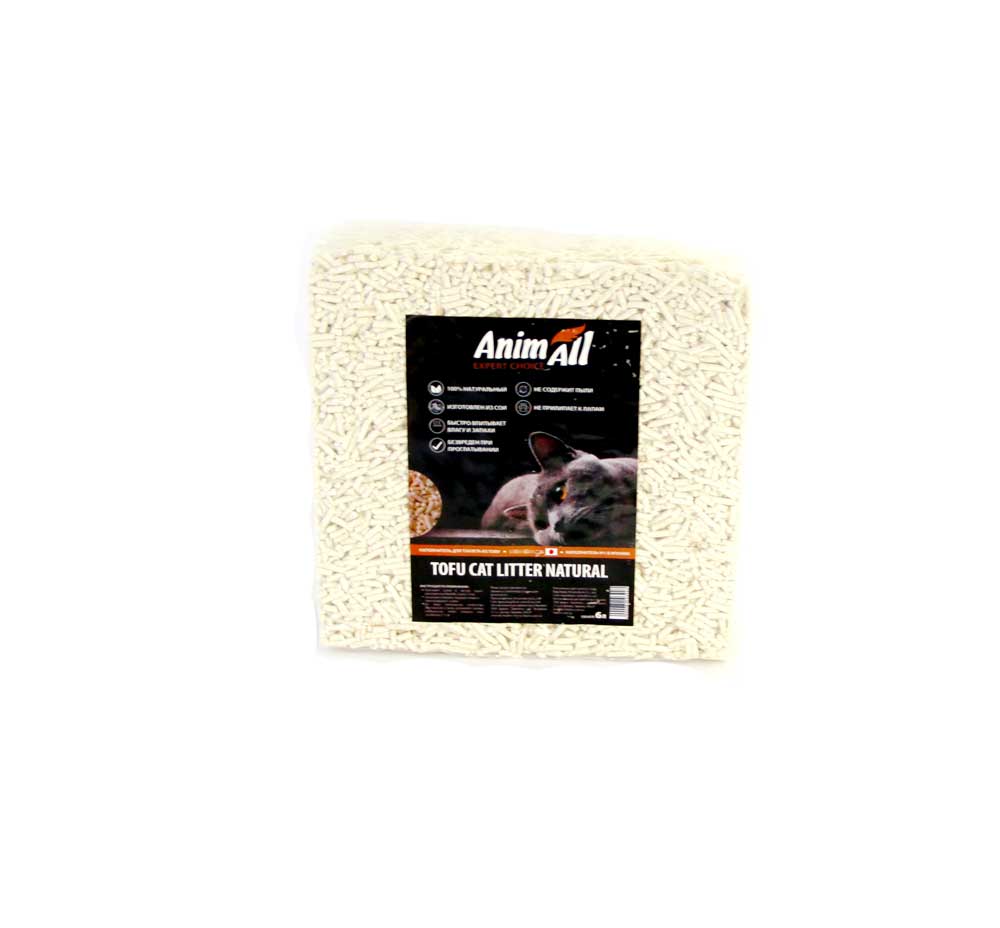 AnimAll Tofu - наполнитель ЭнимАл классик для туалета (6 л)