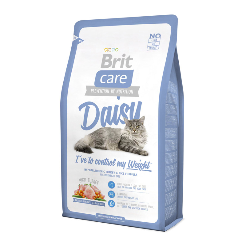 Сухий корм Brit Care Daisy Control Weight для котів з зайвою вагою 400г