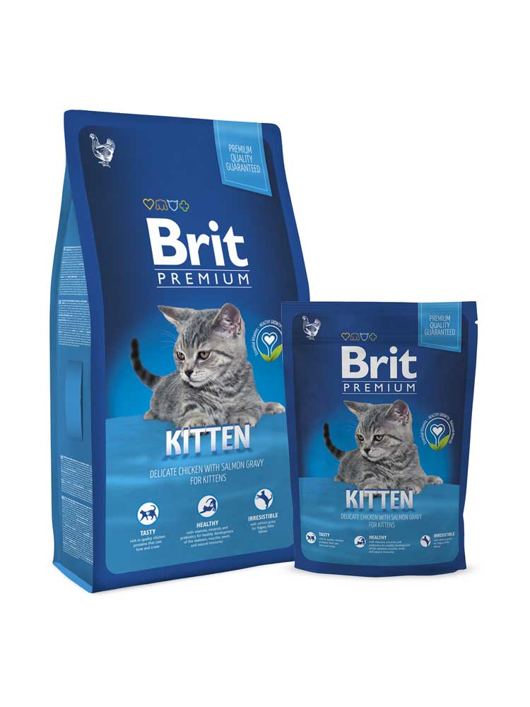 Сухий корм Brit Premium Cat Kitten для кошенят 300г