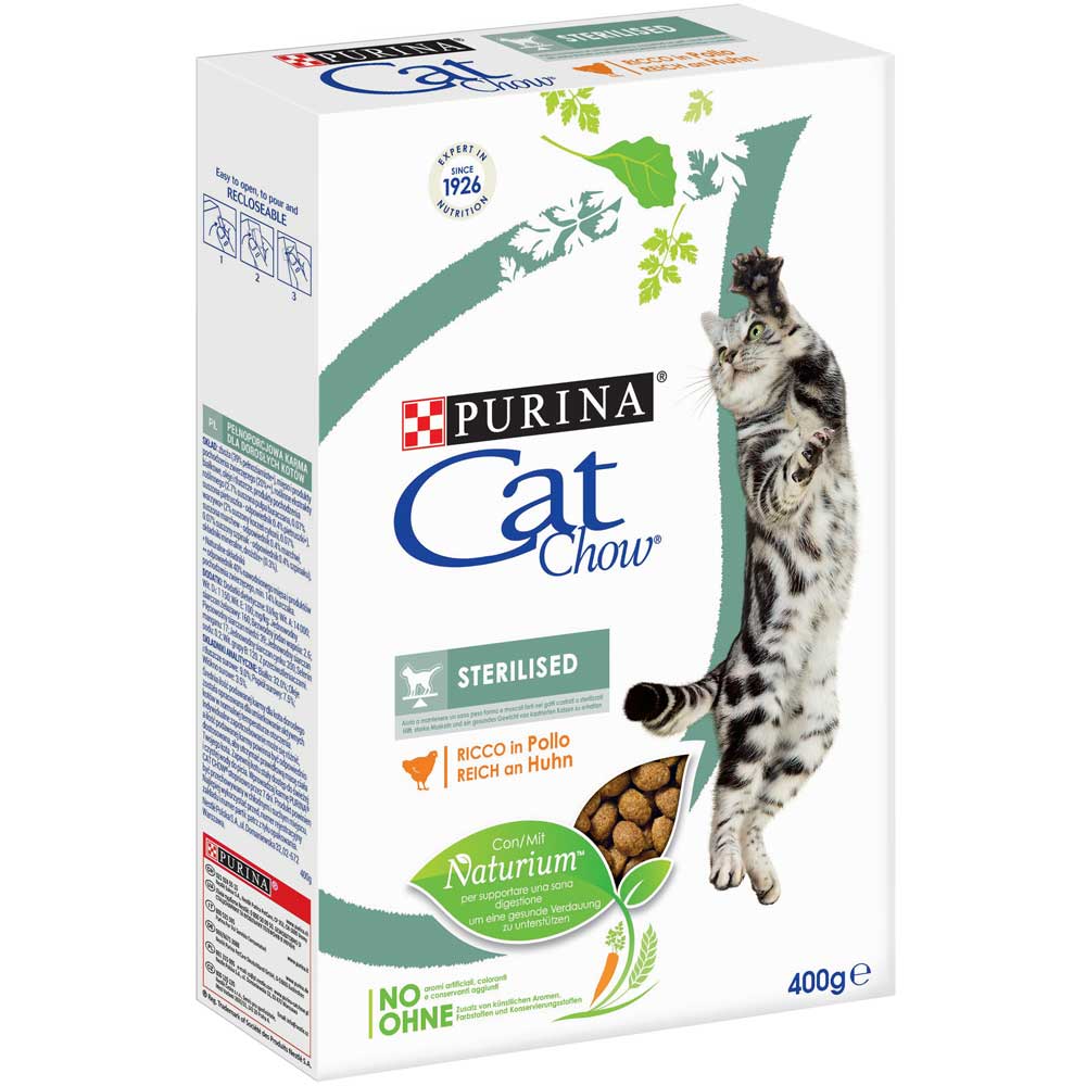 Cat Chow Sterilized - корм Кэт Чау для стерилизованных кошек, 1.5 кг