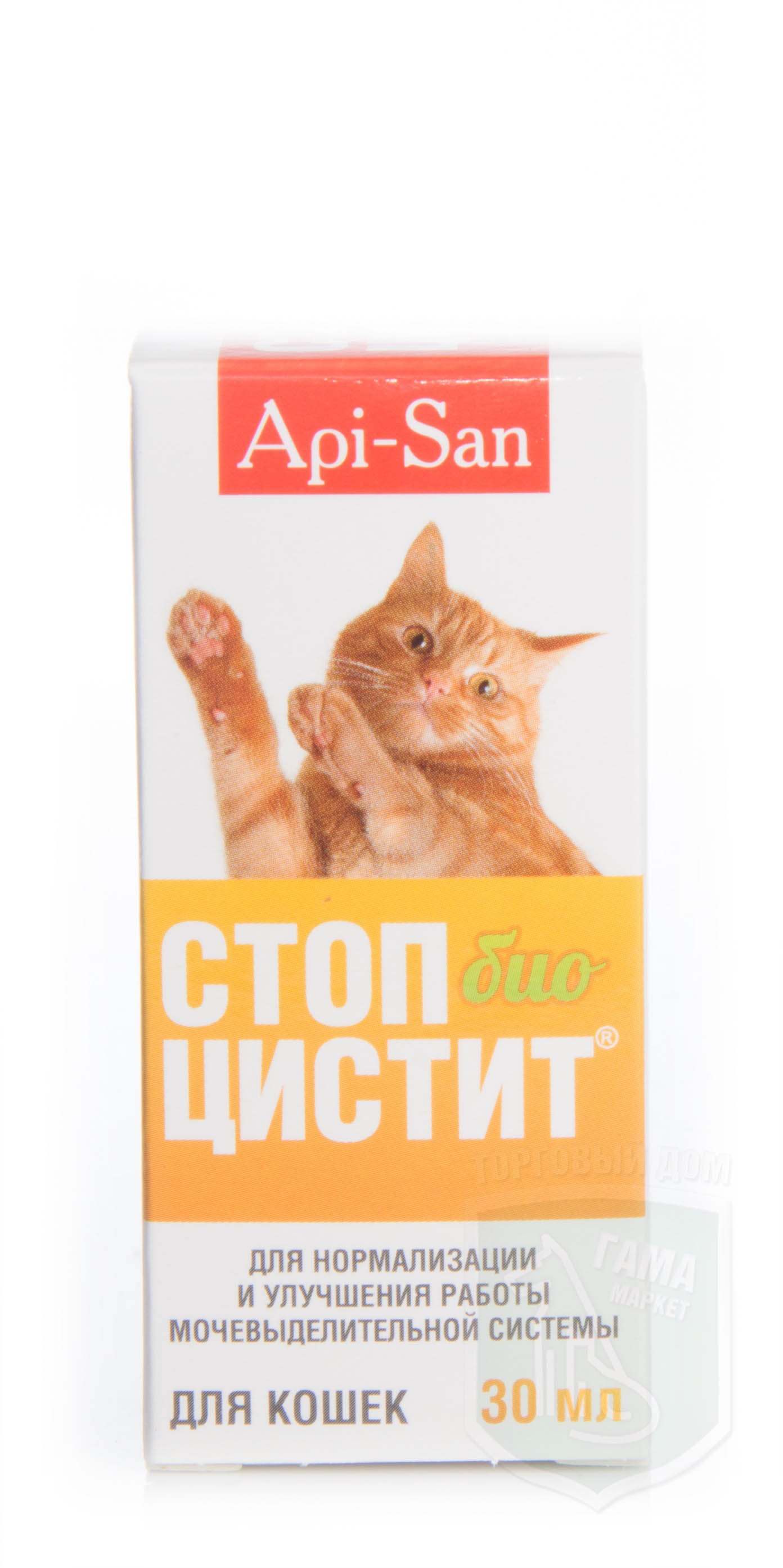Апи-Сан Стоп-Цистит Био суспензия для кошек