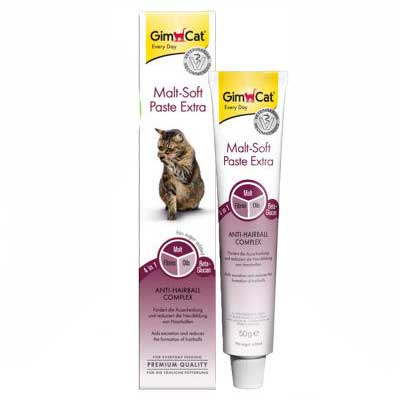 Паста GimCet Malt-Soft Extra для котів виведення шерсті з шлунку 50г