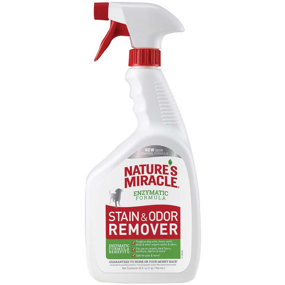 Natures Miracle Dog Stain Odor Remover - уничтожитель пятен и запаха собак Нейчерс Миракл, 709 мл