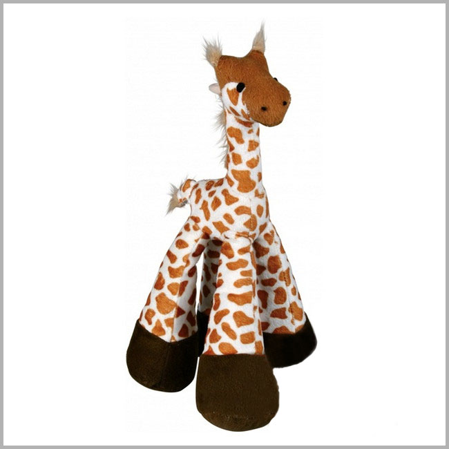Trixie Игрушка для собак Жираф на длинных ногах, 33 см