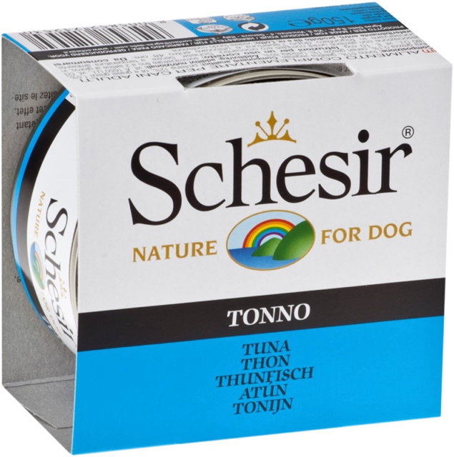 Вологий корм Schesir Tuna для собак 150г