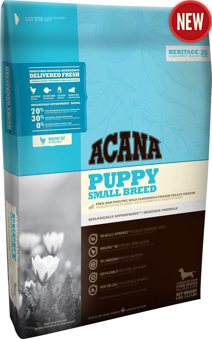 Сухий корм Acana Heritage Puppy Small Breed для цуценят малих порід 340г