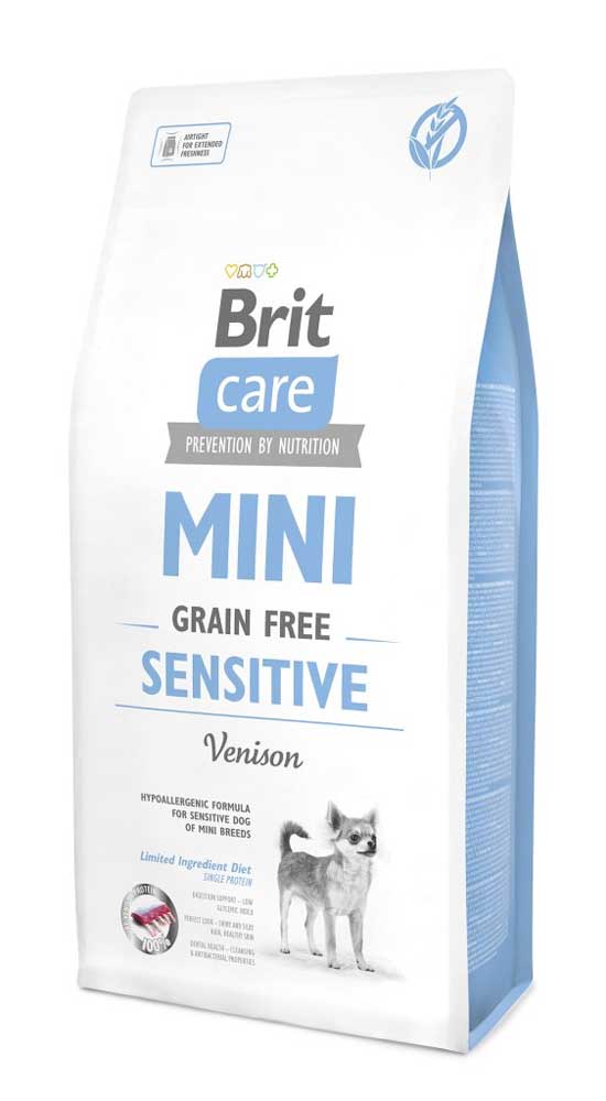 Сухий корм Brit Care Mini Sensitive для собак міні порід з чутливим травленням 2кг