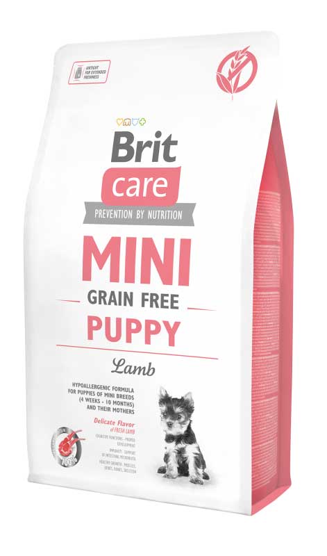 Сухий корм Brit Care Mini Puppy Lamb для цуценят міні порід 2кг