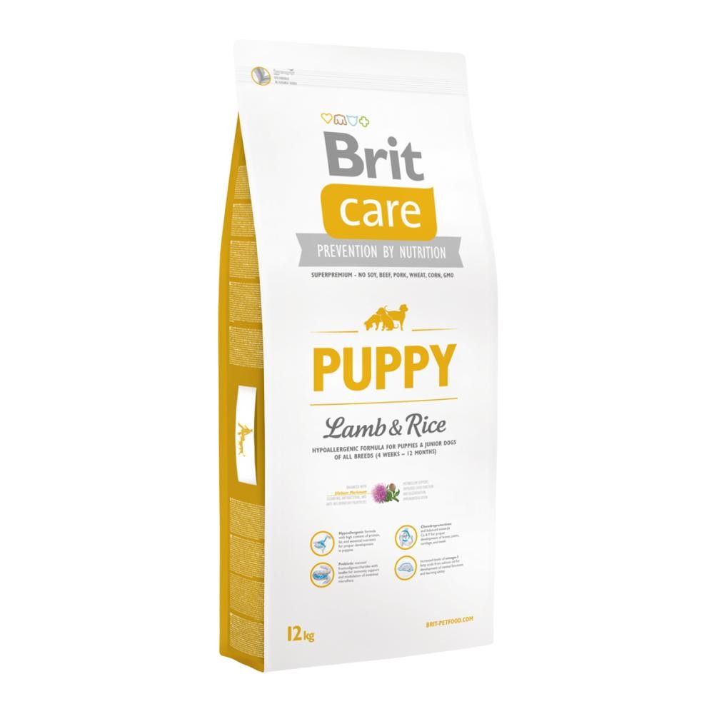 Сухий корм Brit Care Puppy All Breed Lamb & Rice для цуценят та юніорів всіх порід 1кг