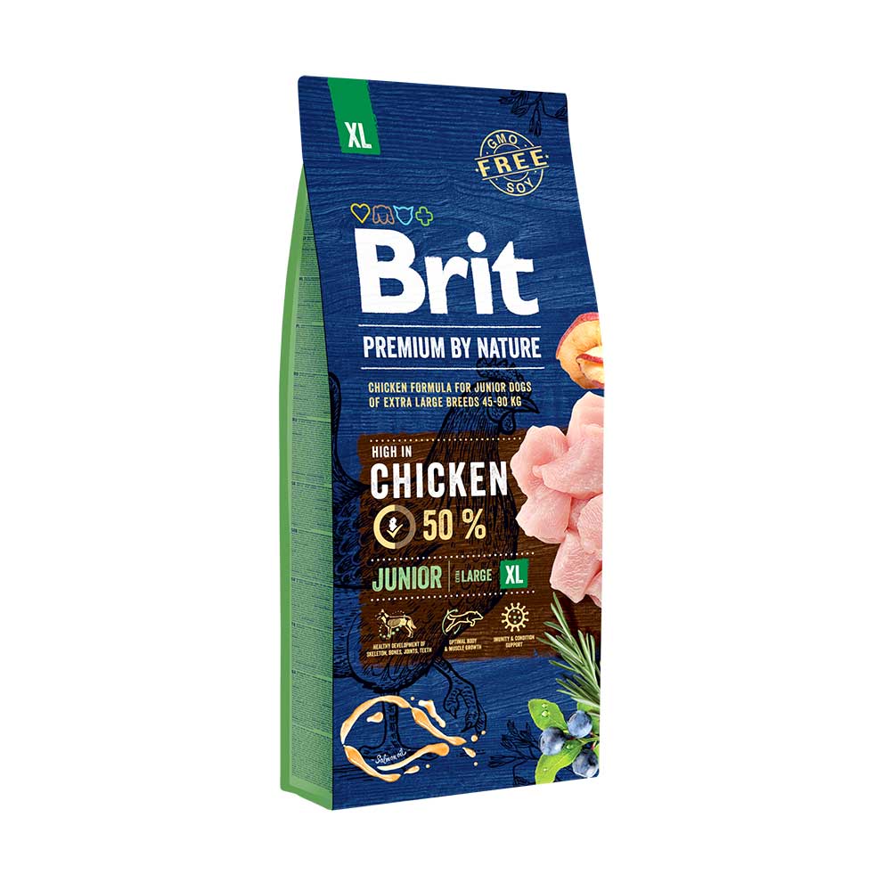 Сухий корм Brit Premium Junior Extra Large Breed для цуценят гігантських порід 15кг