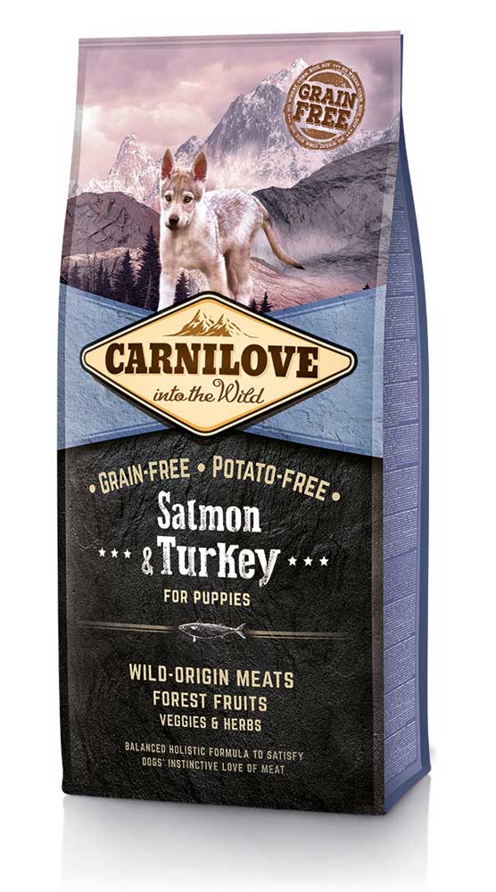 Сухий корм Carnilove Puppy Salmon&Turkey для цуценят 1,5кг