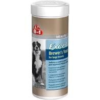 8 in 1 Excel Brewers Yeast - витаминный комплекс 8 в 1 с пивными дрожжами для крупных собак 80 табл