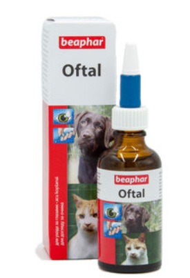 Beaphar Oftal Раствор для очищения глаз собак и кошек 50 мл