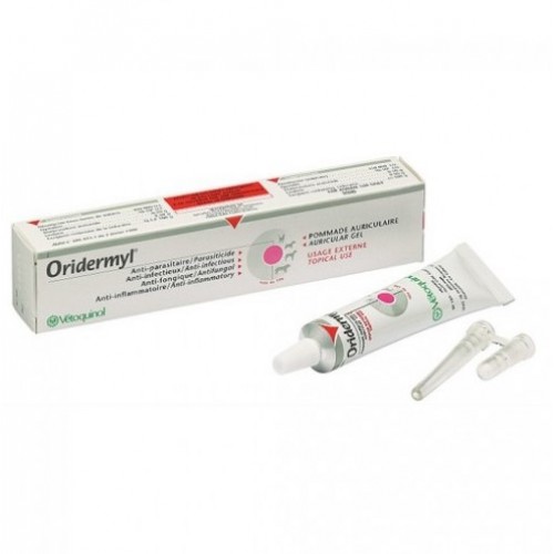 Bioveta Oridermil - гель для лечения ушей Оридермил