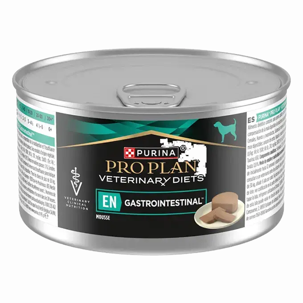 Вологий корм Purina PRO PLAN EN GASTROINTESTINAL для собак ветеринарна дієта для усунення розладів травлення 195г