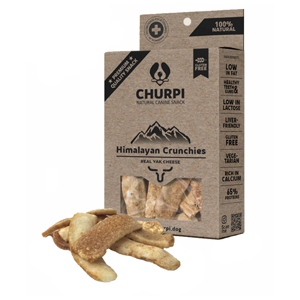 Ласощі Churpi Himalayan Crunchies для собак Чарпі Гімалайський сир хрустики 70г