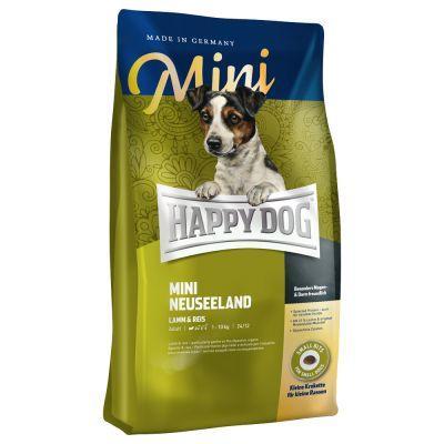 Сухий корм Happy Dog Mini Neuseeland для собак міні порід з ягням 1кг