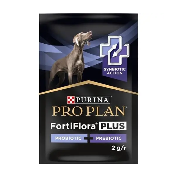 Добавка Purina Pro Plan FortiFlora Plus для собак та цуценят Пробіотик з пребіотиком 2г 1саше