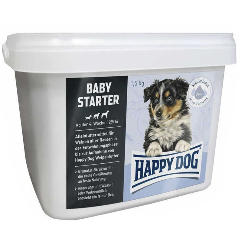 Сухий корм Happy Dog Baby Starter Lamm&Reis для цуценят з ягням 4кг