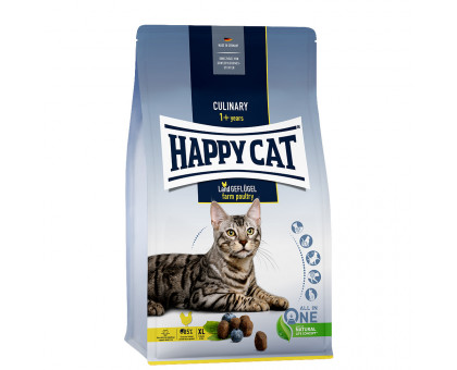 Cухий корм Happy Cat Culinary Land Geflügel для котів великих порід зі смаком птиці 10кг