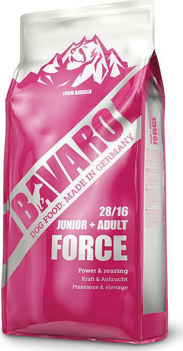 Сухий корм Bavaro Force Adult + Junior для собак та цуценят з високим рівнем активності 18кг