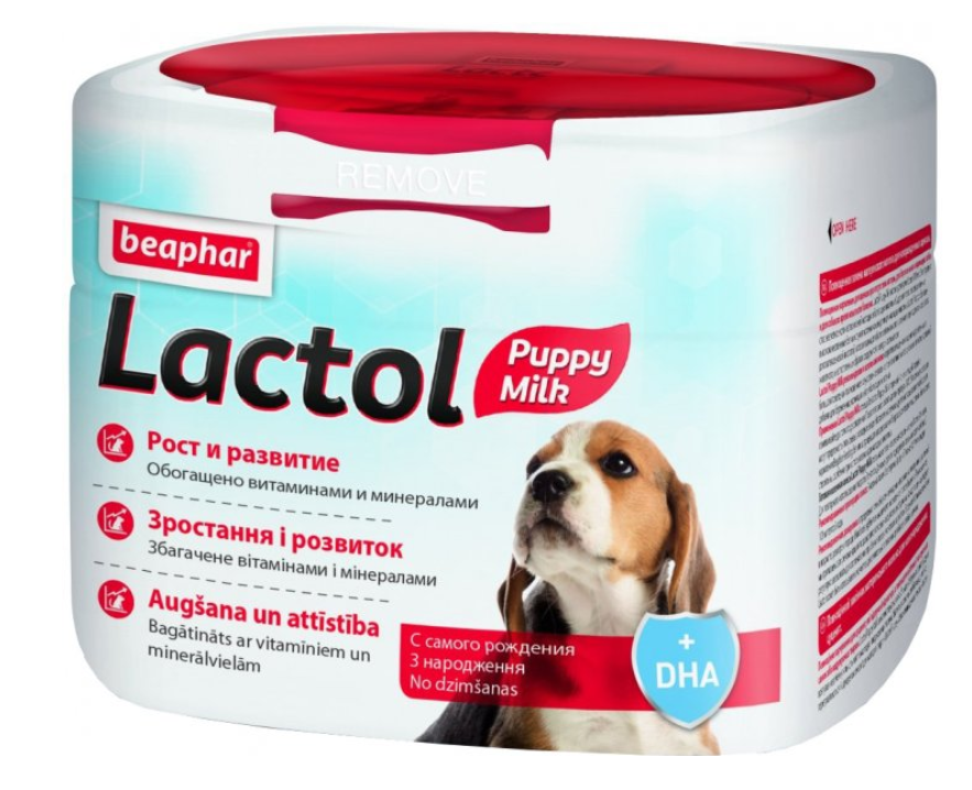 Beaphar Lactol Puppy Milk Сухое молоко для щенков 250 г