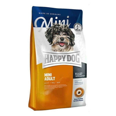 Happy Dog Mini Adult -  Сухой корм Хэппи Дог с курицей для взрослых собак мелких пород 1 кг
