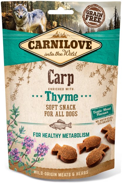 Смаколики CarniLove Dog Soft Snack для собак короп і чебрець