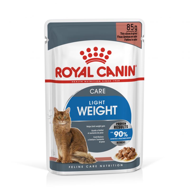 Вологий корм Royal Canin Light Weight Care in Gravy для котів контроль ваги
