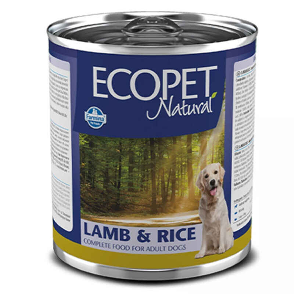 Влажный корм Farmina Ecopet Natural Dog Lamb&Rice для собак с ягненком и рисом 300г