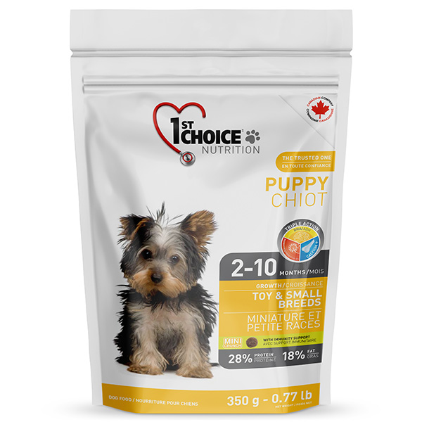 1-st Choice Puppy Mini & Small Breeds - корм Фест Чойс для щенков мелких пород 350 г