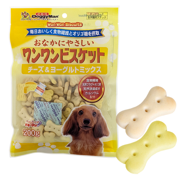 Ласощі DoggyMan Healthy Biscuit Yoghourt для собак Доггі Мен печиво бісквіт з йогуртом 200г