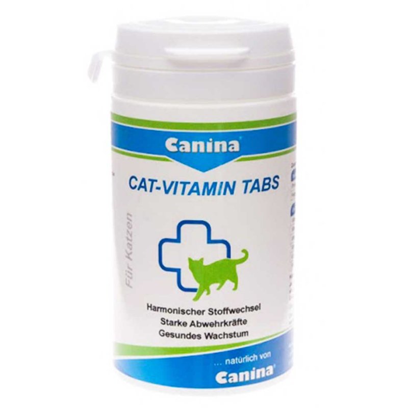 Canina Cat-Vitamin - комплекс витаминов Канина для кошек, 250 табл