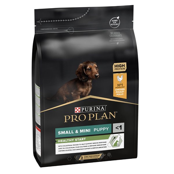 Сухой корм Purina Pro Plan Small and Mini Puppy для щенков мелких пород с курицей 3кг