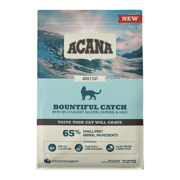 Сухий корм Acana Bountiful Catch Cat для котів з рибою 1,8кг