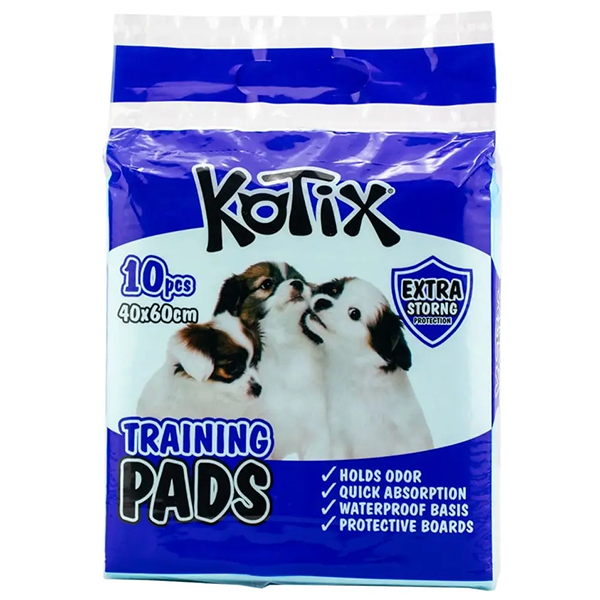 Пелюшки Kotix Premium для цуценят та собак щоденні 40х60см упаковка 10шт