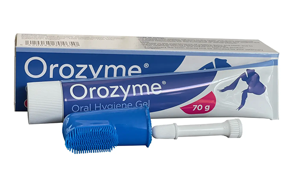Гель Orozyme (Орозім) для котів та собак для догляду за зубами та яснами 70г