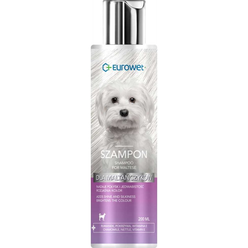 Eurowet Shampoo for Maltese - шампунь ЕвроВет для собак породы мальтийская болонка 200 мл