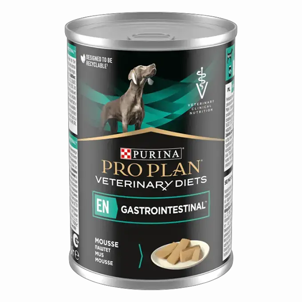 Влажный корм Purina PRO PLAN EN GASTROINTESTINAL для собак ветеринарная диета для устранения расстройств пищеварения 400г