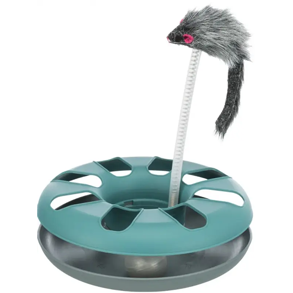 Игрушка Trixie Crazy Circle для кошек Трикси трек с мышкой 24*29cm