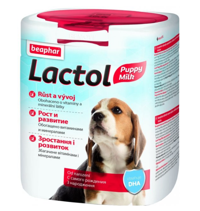 Сухе молоко Beaphar Lactol Puppy Milk для цуценят Біфар Лактол 500г