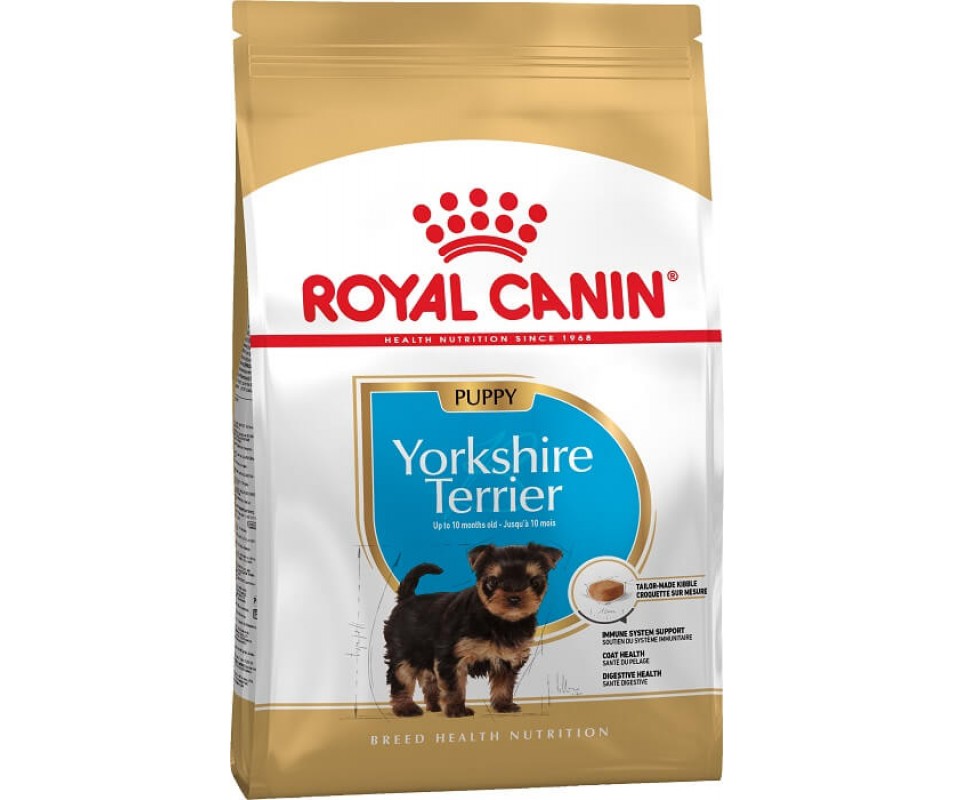 Сухой корм Royal Canin Yorkshire Junior для щенков Йоркширских терьеров 1,5кг