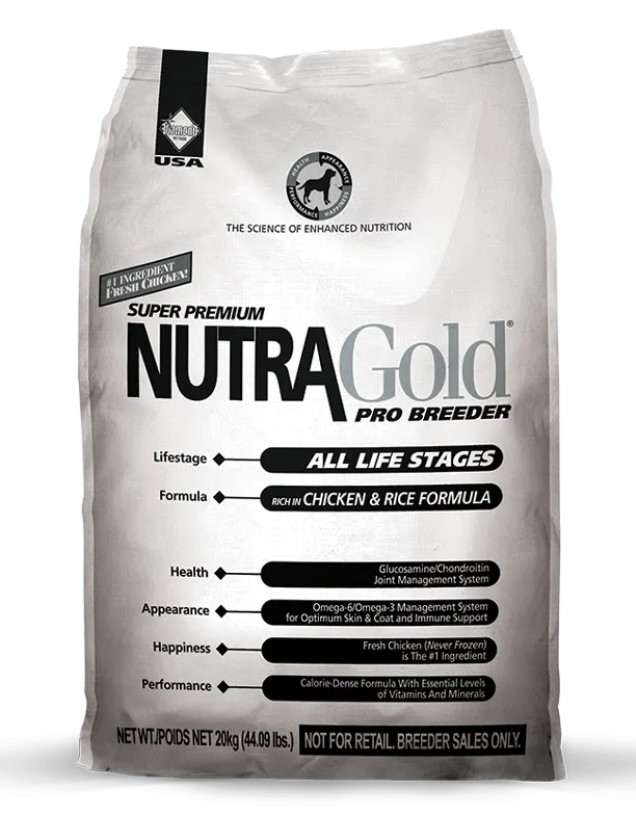 Сухий корм Nutra Gold Pro Breeder для собак всіх порід та різних стадій життя 20кг