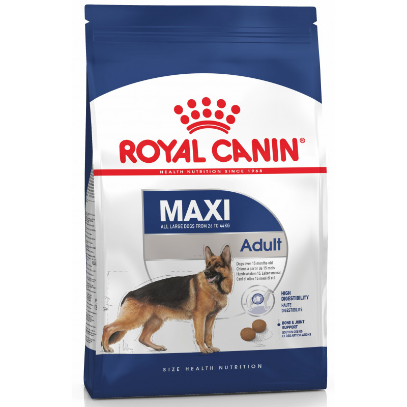 Сухой корм Royal Canin Maxi Adult для собак больших пород 15кг