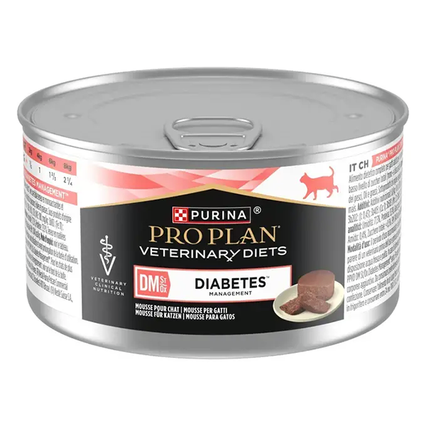 Влажный корм Purina PRO PLAN DM Diabetes Management для кошек ветеринарная диета для регулирования поступления глюкозы 195г