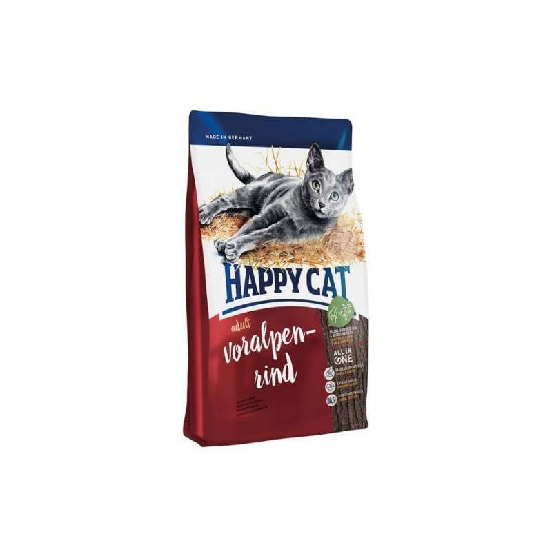 Сухий корм Happy Cat Adult Voralpen-Rind для котів з яловичиною 500г